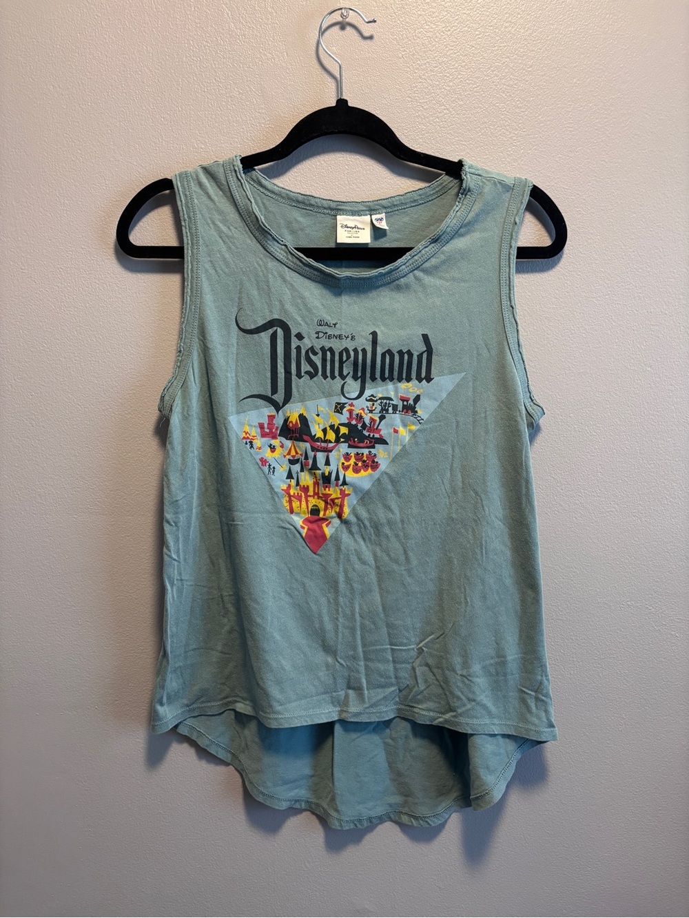Disneyland Women's Graphic Tank Top, Forever Collection by Junk Food, Size Small